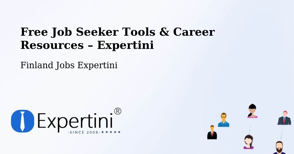 Free Job Seeker Tools & Career Resources – Kuru - Kuru, Finland Jobs Expertini
