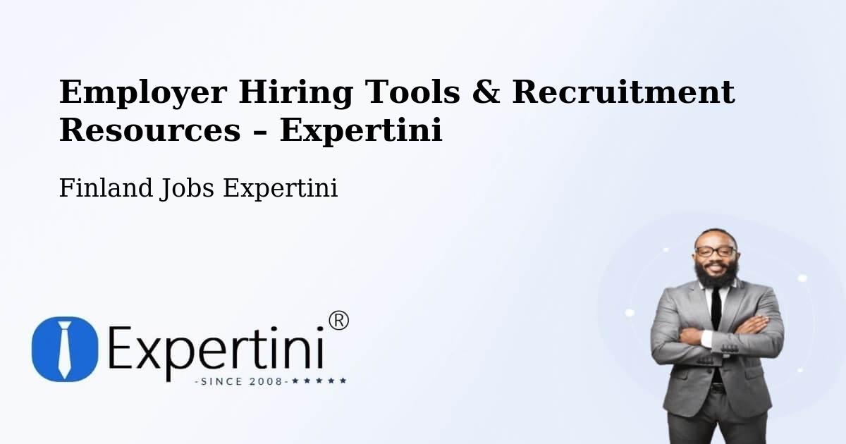 Employer Hiring Tools & Recruitment Resources – Kuru - Kuru, Finland Jobs Expertini