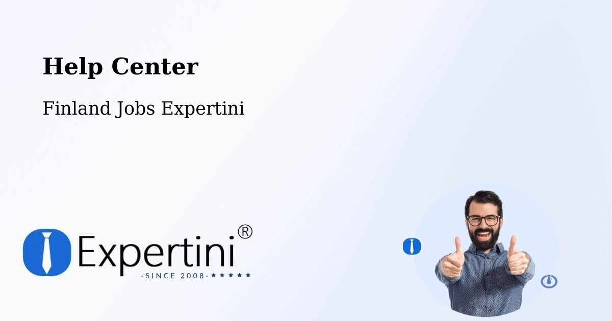 Help Center – Kuru - Finland Jobs Expertini