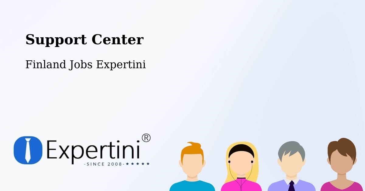 Support Services – Kuru - Finland Jobs Expertini