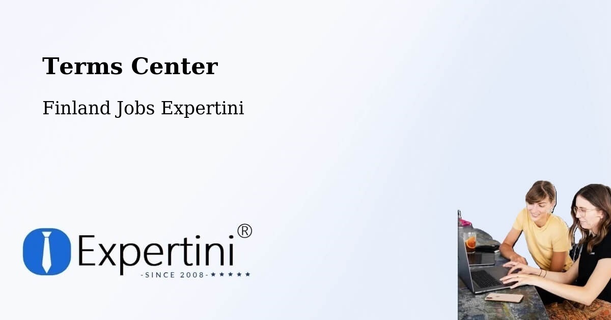 Terms of Service – Kuru - Finland Jobs Expertini
